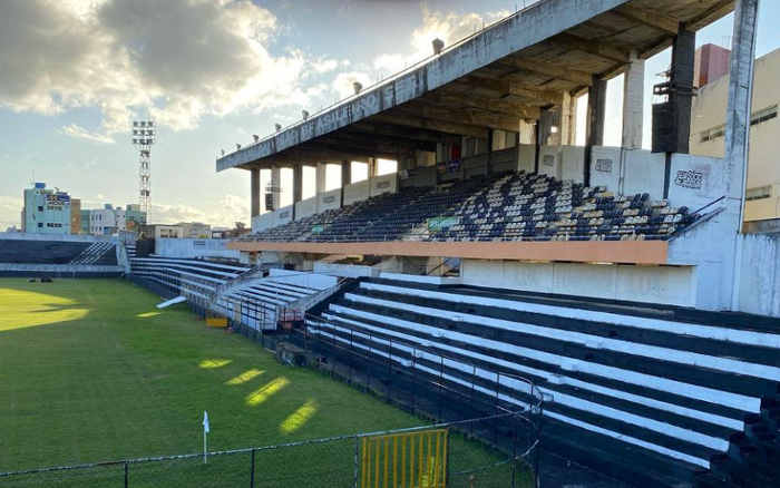 O Estádio Lacerdão em 2022