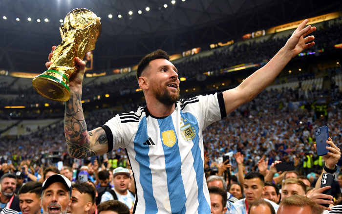 A imortalidade de Messi consagra o tão esperado tri da Argentina no Mundial
