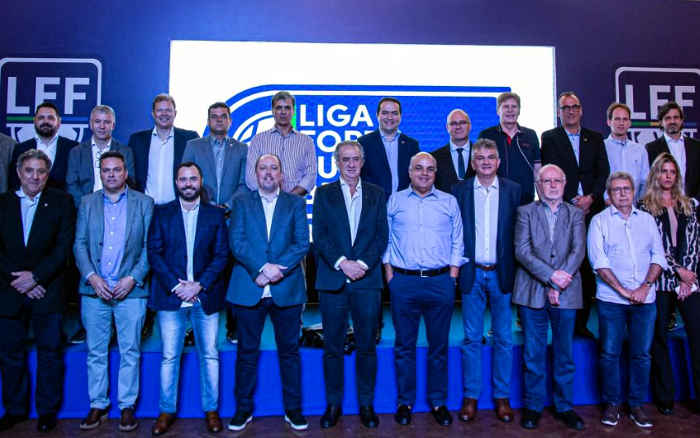 A reunião da Liga Forte Futebol em 21/12/2022