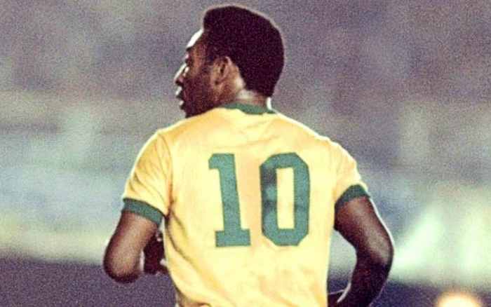 Pelé, o 10 do Brasil