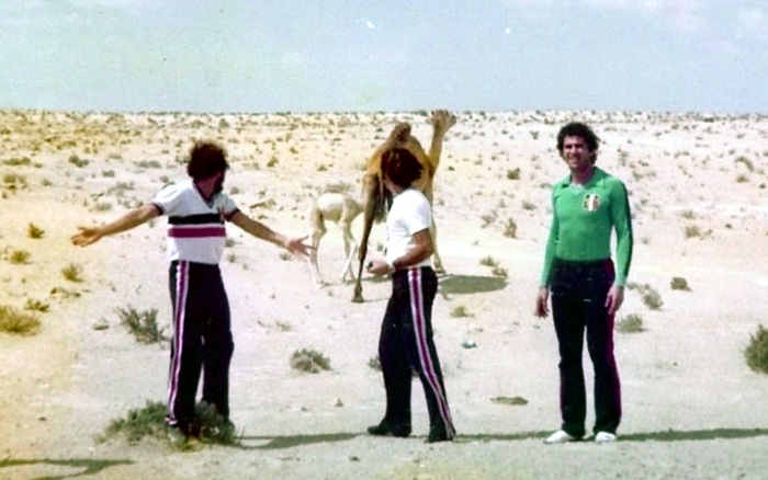 Santa Cruz no Oriente Médio em 1979