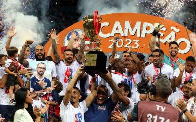Bahia goleia e festeja o 50º título baiano; veja os 10 maiores campeões estaduais