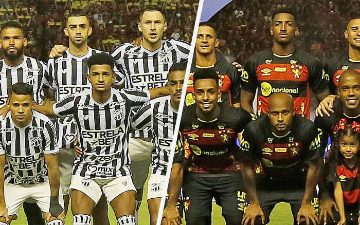 A seleção oficial da Copa do Nordeste de 2023 tem 6 jogadores do Ceará e 5 do Sport