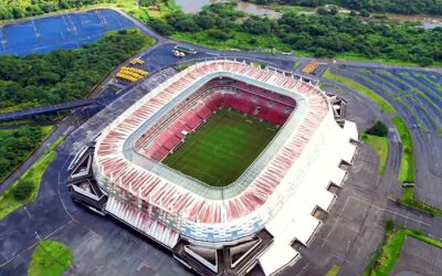 Sujeira muda o visual da Arena Pernambuco, que grita por manutenção; veja fotos