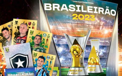 Com 8 clubes do NE, álbum do Brasileirão 2023 chega após 17 rodadas; veja as capas