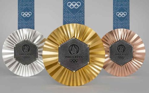 Ouro, Prata, Bronze E Ferro Nas Medalhas Dos Jogos Olímpicos De 2024