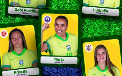 Com Marta, Seleção Feminina tem 26 nomes para amistosos na Arena PE e Fonte Nova