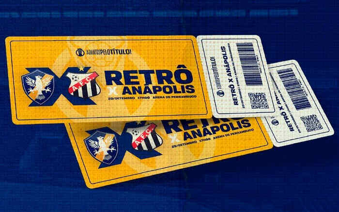 Ingressos de Retrô x Anápolis