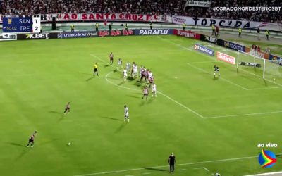 TV: SBT lidera no Recife com Santa x Treze, a primeira transmissão do Nordestão 2025