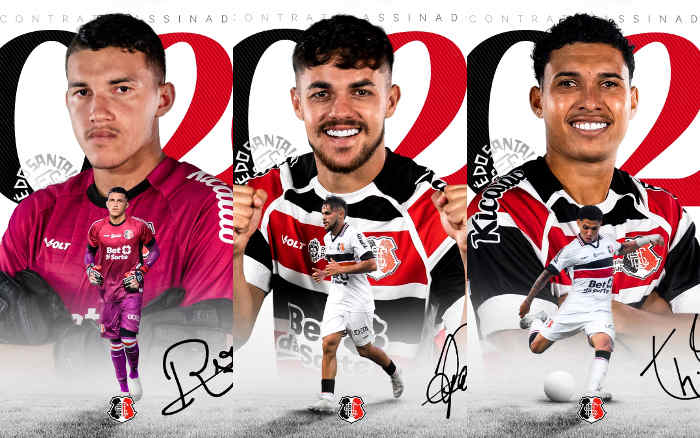 Jogadores do Santa Cruz com contratos ampliados