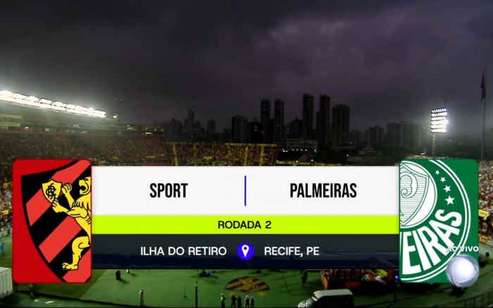 TV: Com Sport x Palmeiras, Record tem sua maior audiência com futebol no Recife