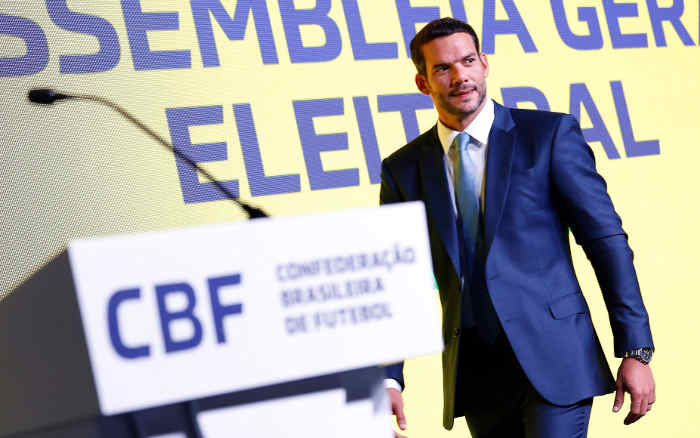 Samir Xaud, o presidente da CBF em 2025