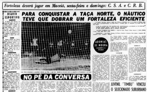 Náutico - "Copa Norte" da Taça Brasil de 1965