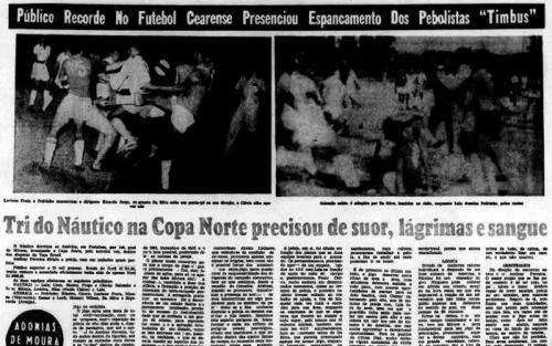 Náutico - "Copa Norte" da Taça Brasil de 1967