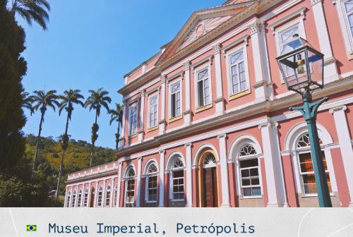 O museu inaugurado em 1940 no antigo 'palácio de verão' de Dom Pedro II