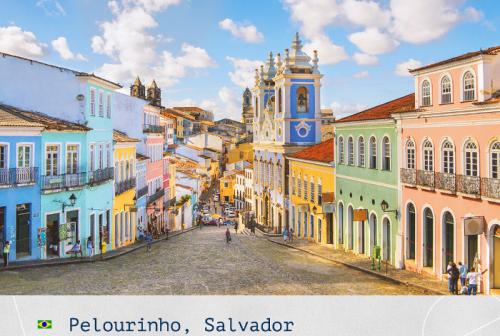 Uma referência direta ao centro histórico de Salvador